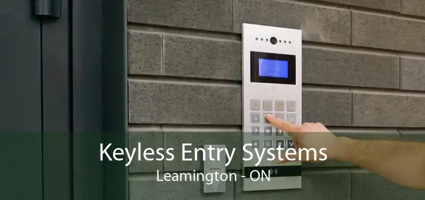 Keyless Entry Systems Leamington - ON